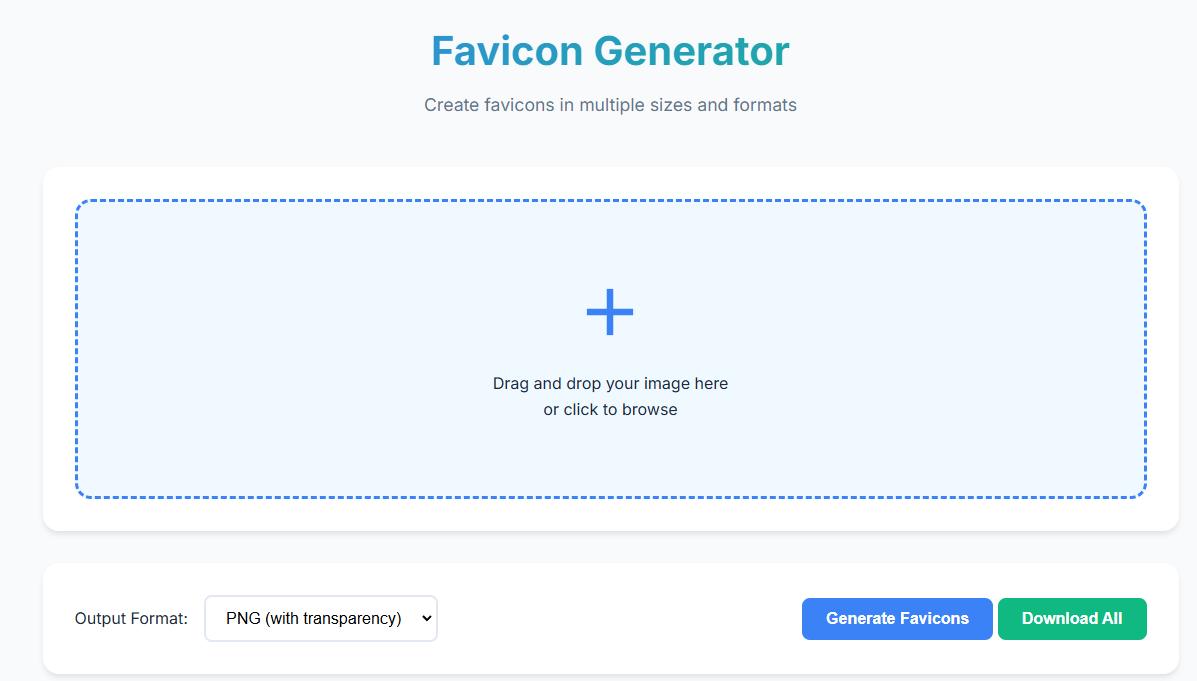 Favicon Generator Beitragsbild