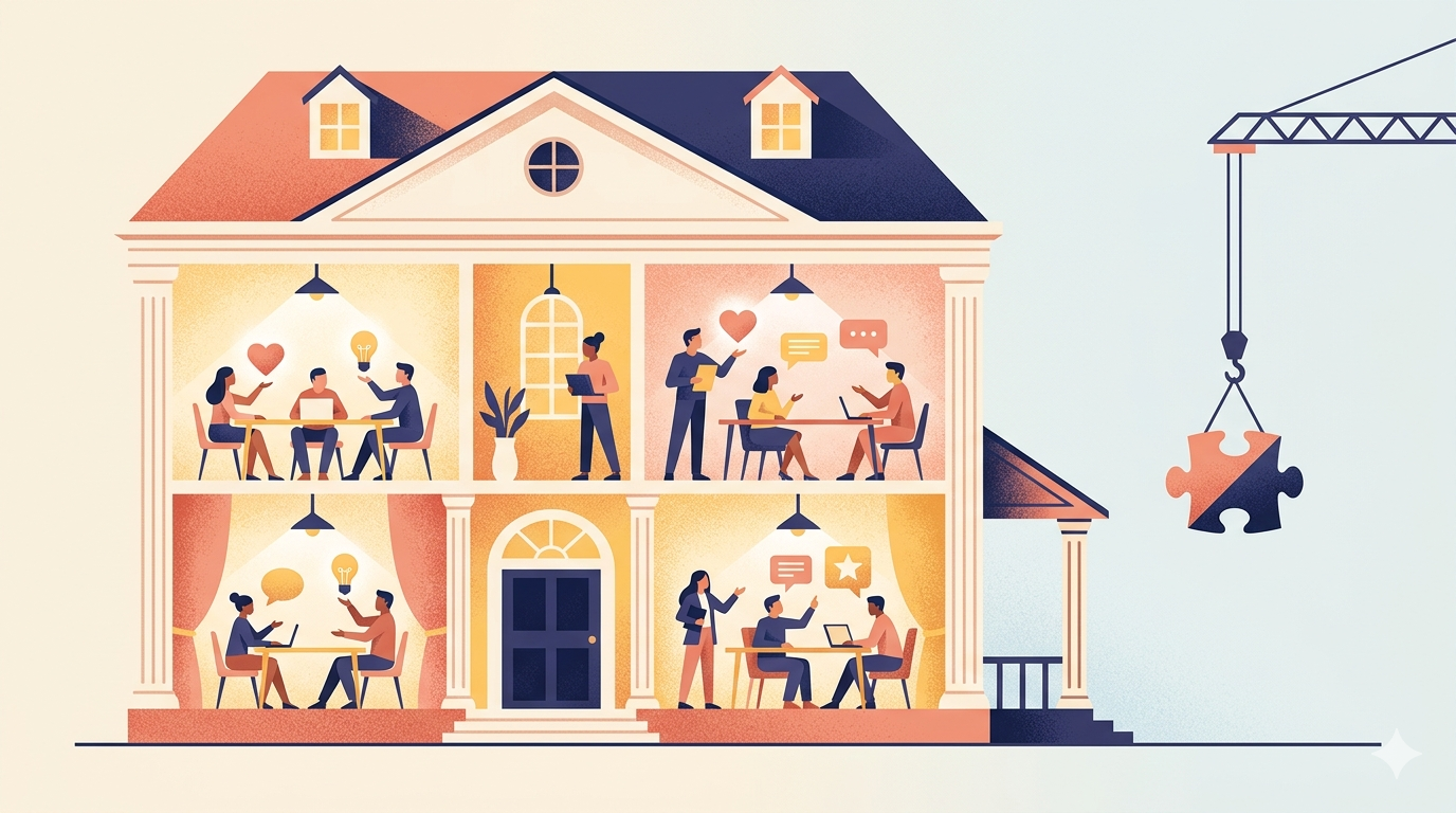 In-Housing doesn't solve the cost problem. It solves the knowledge problem. Beitragsbild